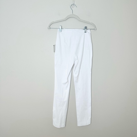 NWT LYSSE Happy Hour Braided White Crop Pant XS - Picture 7 of 7